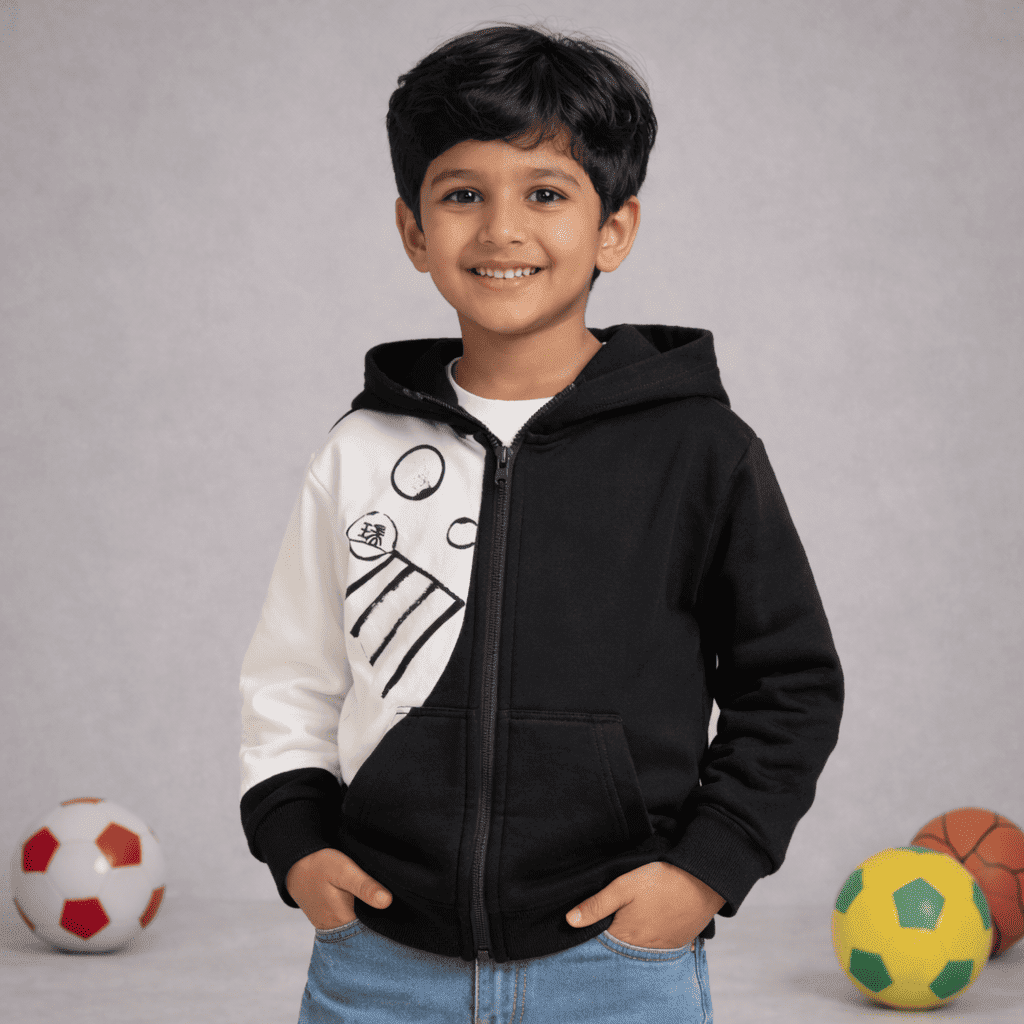 Two-Tone Kids Jacket