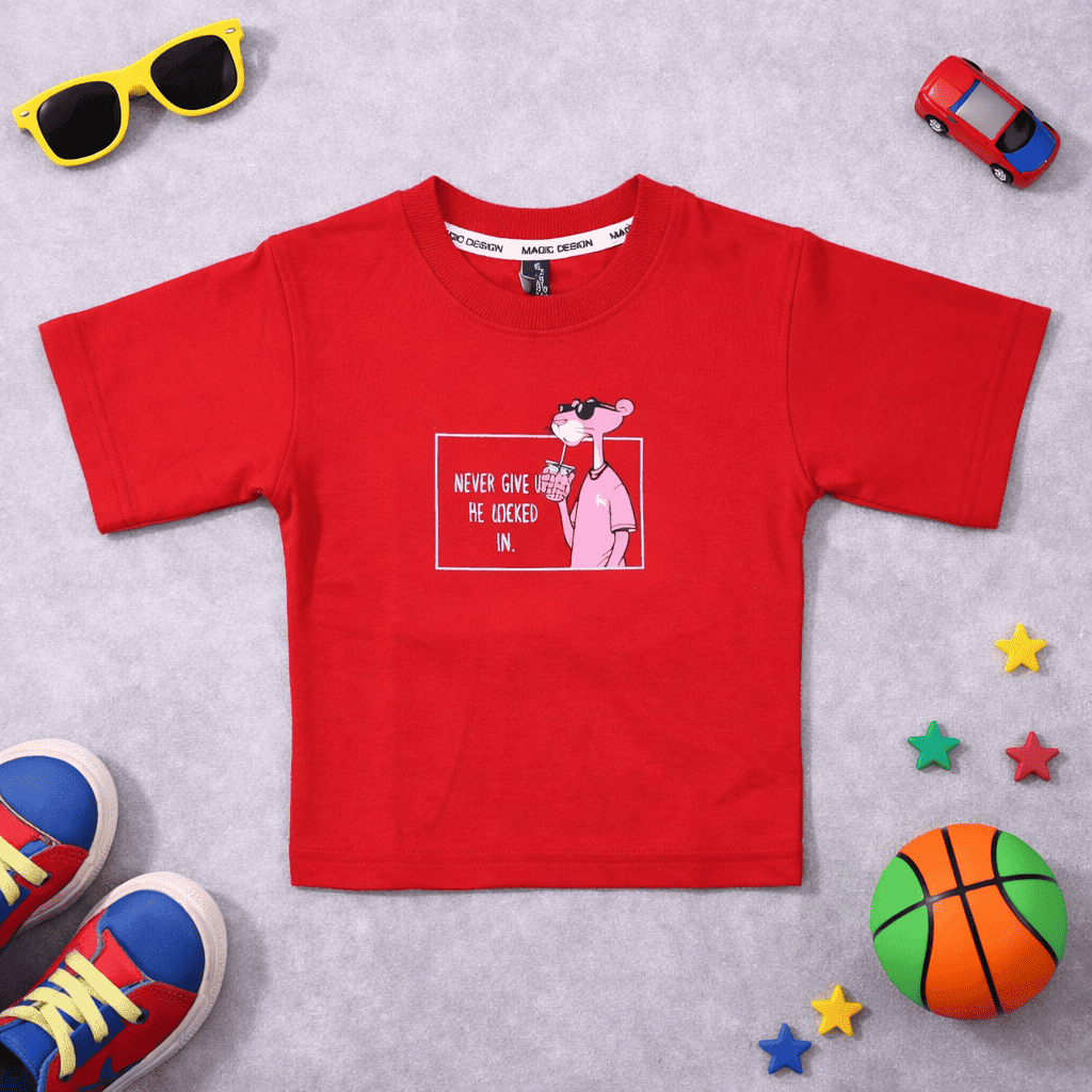 Urban Cartoon Red T shirt - Image 2