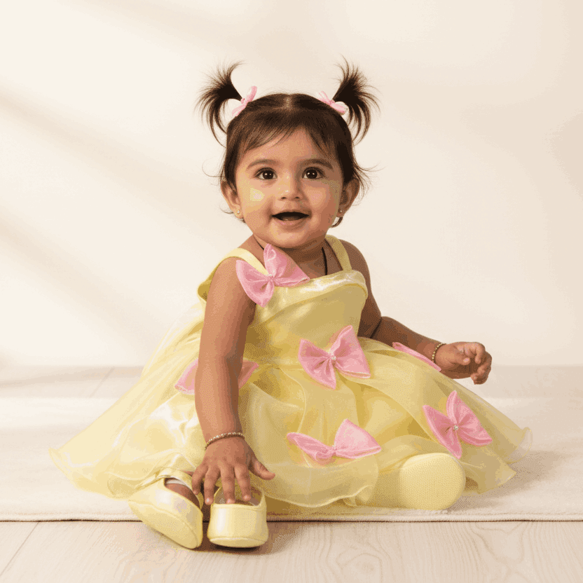 Bow Delight Party Frock