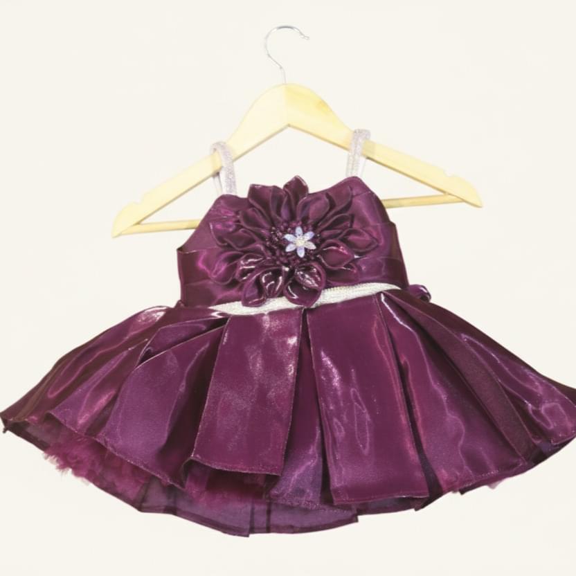 Plum Royale Party Frock - Image 2