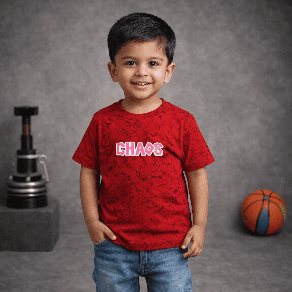 Red Chaos Vibe T shirt