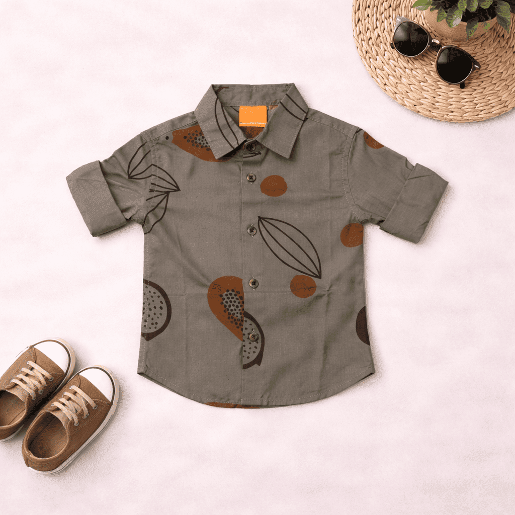 Nature Print Casual Shirt - Image 2