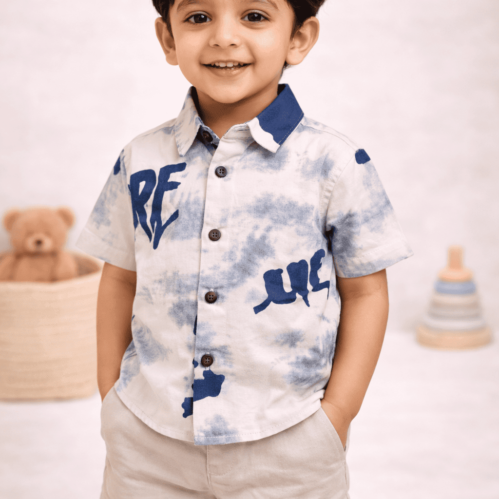 Urban Script Casual Shirt