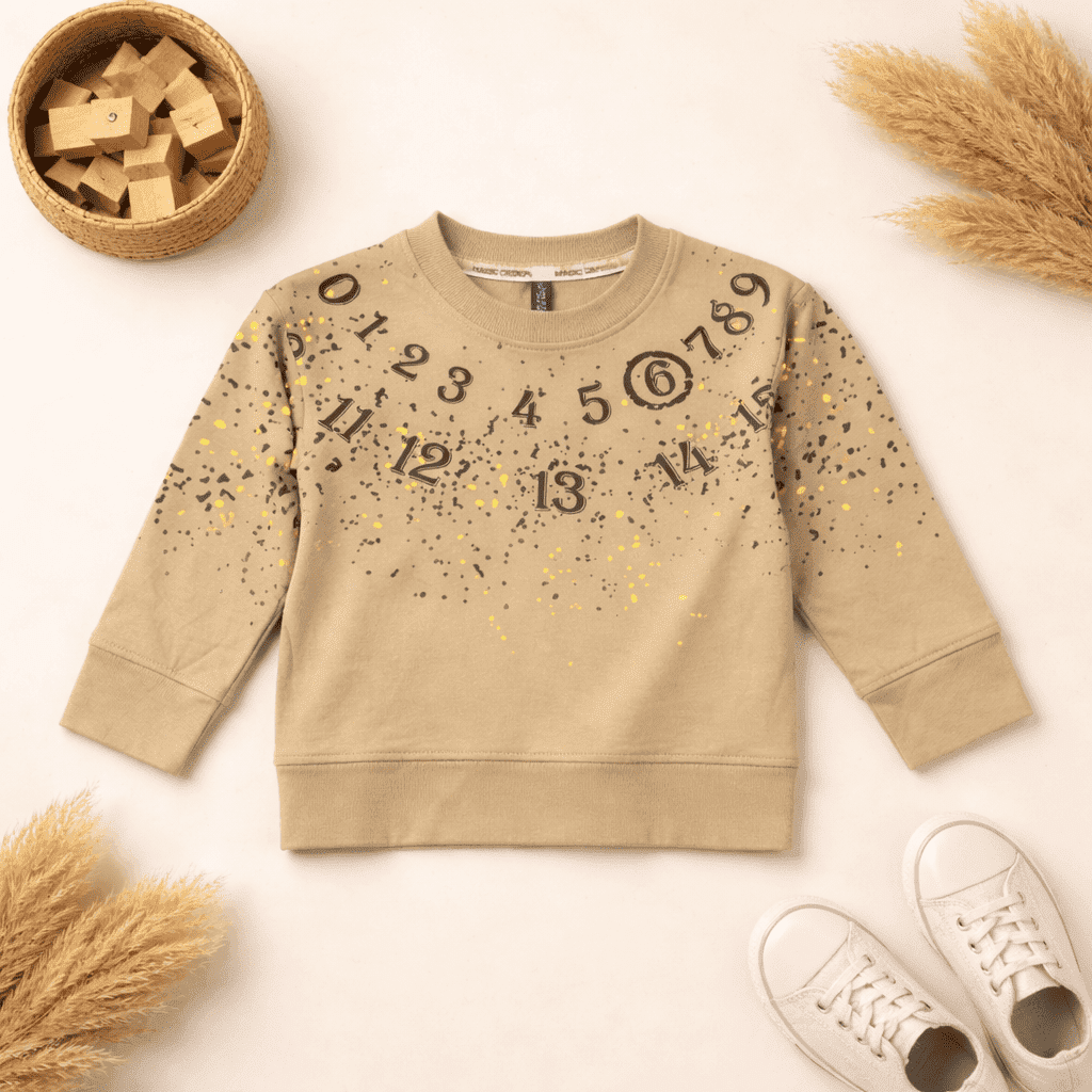 Stylish Beige Sweatshirt - Image 2