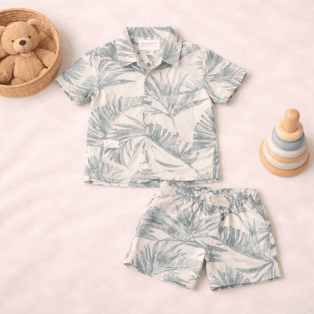 Tropical Leaf Co-Ord Set - Image 2