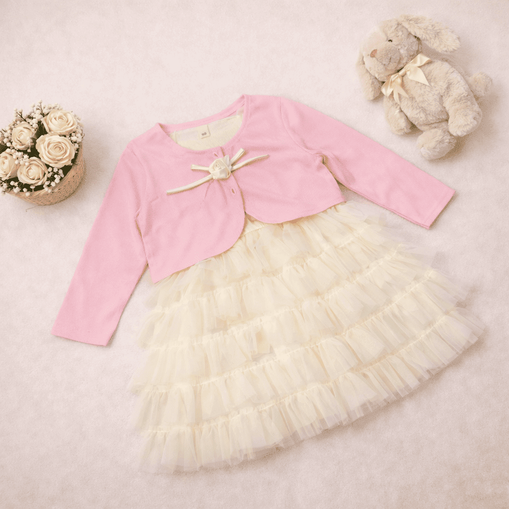 Parisian Tulle Casual Frock - Image 2